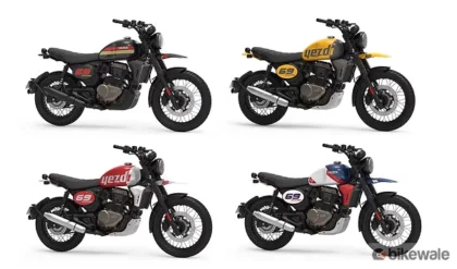 2026 Yezdi Scrambler Available in Four Colours