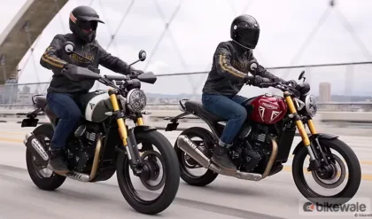 New Triumph 350cc Bikes to be Sold as 400s in India