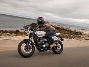 The Triumph Tracker 400 is a flat-track-inspired street bike that churns out 39 bhp peak power and 32 Nm of maximum torque.