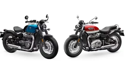 2026 Triumph Bonneville Bobber and Speedmaster Launched