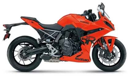 2026 Suzuki GSX-8R gets a New Orange Shade in UK