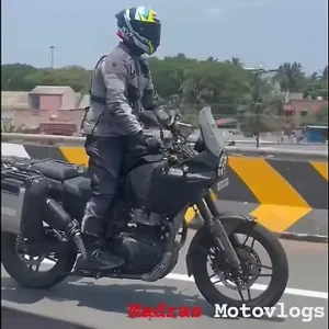 Upcoming Royal Enfield Himalayan 750 spotted testing