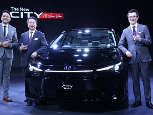 The 2026 Honda City facelift was launched in India with prices starting from  ₹11.99 lakh (ex-showroom).