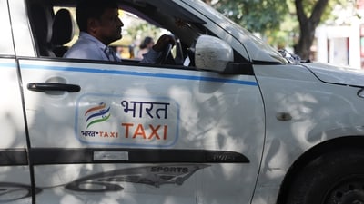 Haryana’s new rules will stop fresh petrol and diesel vehicle additions to cab aggregator fleets in NCR areas from 2026. (REUTERS)