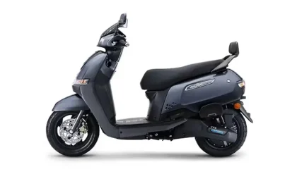 TVS iQube S 4.7kWh Available in Three Colours