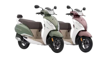 TVS Jupiter 125 Updated with Two New Colours