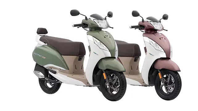 TVS Jupiter 125 Updated with Two New Colours