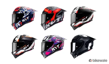 KYT R1R Race Helmet Launched in India at Rs. 39,000