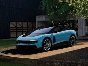 Ferrari's first fully electric car "Luce" in this handout image obtained by Reuters May 25, 2026, after the luxury sports car maker unveiled the model. (Via Reuters)