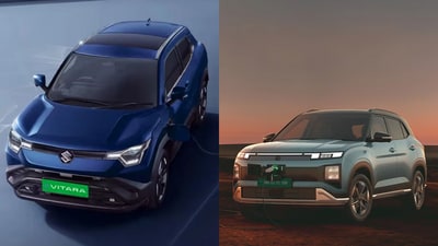 Maruti Suzuki e Vitara is priced at  ₹10.99 with BaaS, while the Hyundai Creta Electric is priced at  ₹18.02 lakh