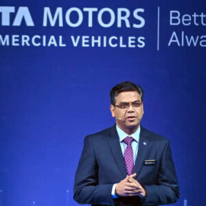 New Delhi, Jan 20 (ANI): Executive Director of Tata Motors Girish Wagh speaks du...