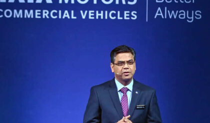 New Delhi, Jan 20 (ANI): Executive Director of Tata Motors Girish Wagh speaks du...