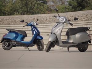 Bajaj Auto offers a wide range of accessories for the Chetak electric scooter.