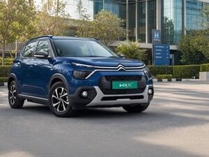 Citroen E-C3X is available with a battery-as-a-service (BaaS) option, which brings down the upfront cost to  ₹6.89 lakh, while the battery EMI is  ₹2.26 per km.