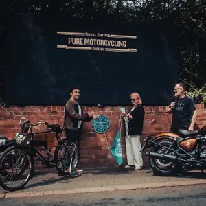 Royal Enfield marks 125 years with Redditch heritage plaque