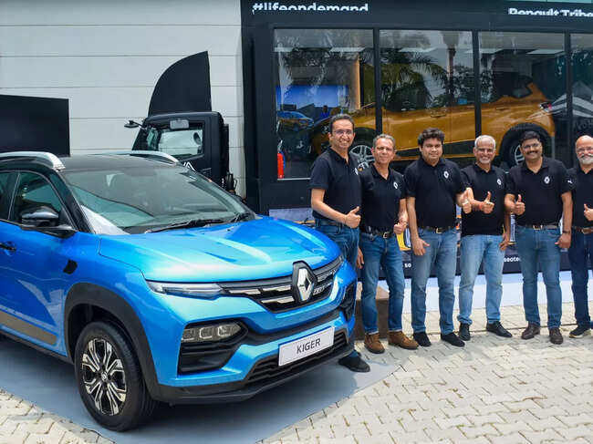 Gurugram: Renault India Vice President (Sales and Marketing) Sudhir Malhotra (ce...