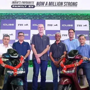 TVS iQube crosses one million production milestone