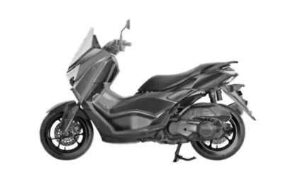 Yamaha NMax 155 Design Patented in India