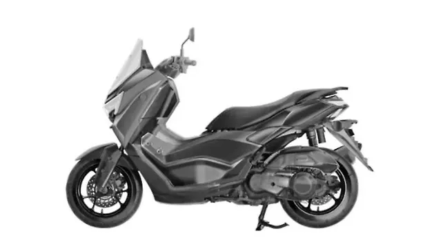 Yamaha NMax 155 Design Patented in India
