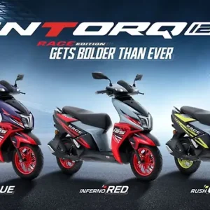 2026 TVS Ntorq 125 Race Edition Available in Three Colours