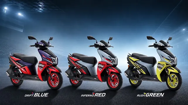 TVS Ntorq 125 Race Edition Launched in New Colours