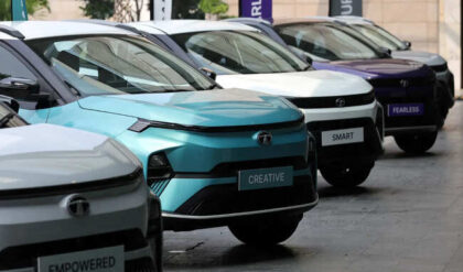 Passenger vehicle dispatches rise 25.4 per cent YoY at 4,37,312 units in April: SIAM Tata Motors' Nexon and the electric vehicle Nexon.ev