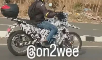 Upcoming Bajaj Adventure Bike Spotted Testing