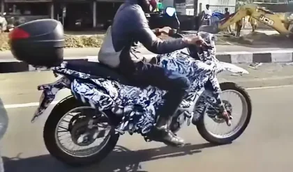 Bajaj Adventure Bike Spied Testing Again