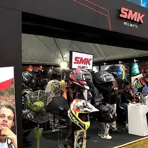 SMK Showcases Ares Helmet and Infinity Rush Riding Jacket
