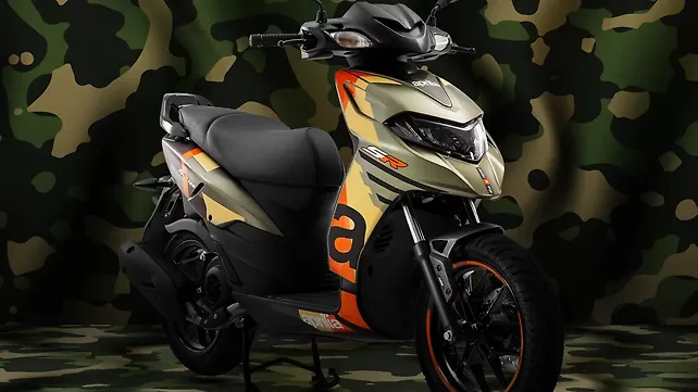Aprilia SR 175 Tribute Edition Launched at Rs 1.21 lakh