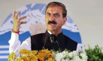 Sukhu attends oath-taking ceremony in Dharamshala