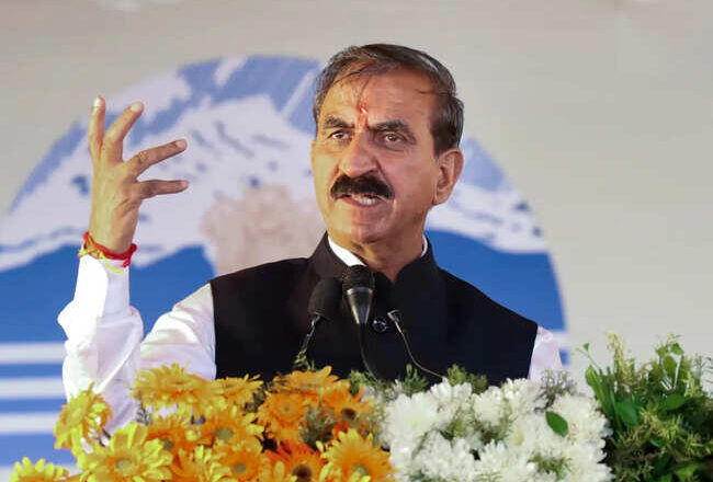 Sukhu attends oath-taking ceremony in Dharamshala