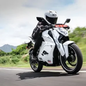 Ultraviolette F77 Mach 2 Motorcycles Ridden At Isle of Man TT Mountain Course