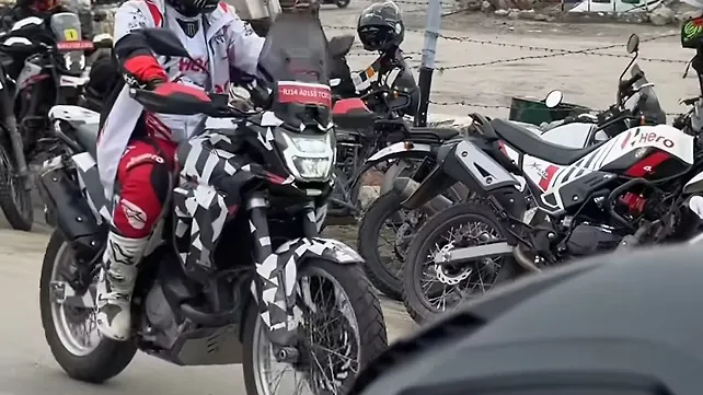 Hero Xpulse 421 Spotted Testing by Hero’s Dakar Rally Riders