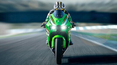 The ZX-10R comes loaded with electronics and features.