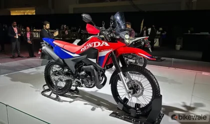 Made-in-India Honda XR300 Rally Unveiled