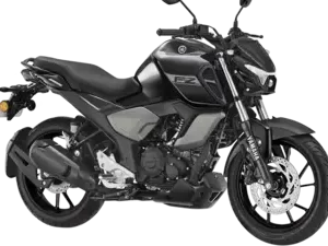 The Yamaha FZ Blue Flex is offered in a Metallic Black paint scheme.