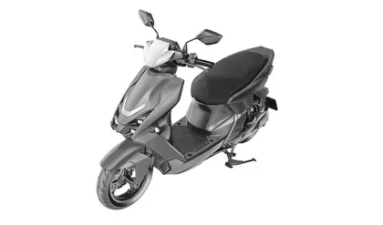 New Yamaha Electric Scooter Design Patented