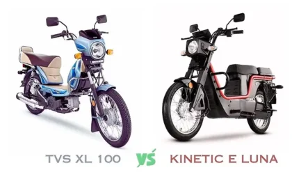 TVS XL100 Comfort vs Kinetic E-Luna: Which Moped Returns Better Value?