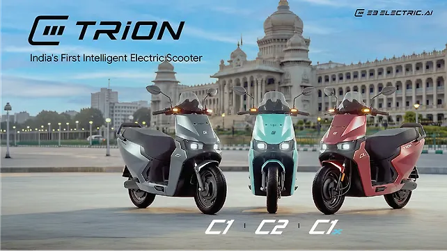 E3 Trion Electric Scooter Launched in India Starting at Rs. 1 Lakh