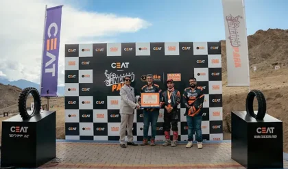 CEAT Ladakh Enduro Park Sets India and Asia Book of Records