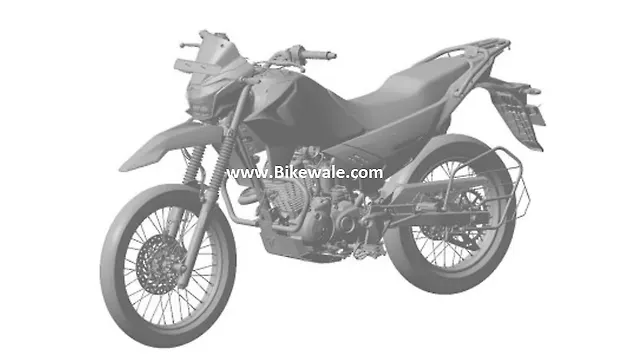 Hero Hunk 150R-Based Dual-Sport Adventure Bike Patented in India