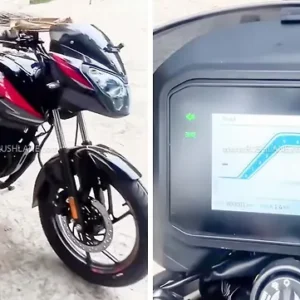 Upcoming Bajaj Pulsar 125 spotted with TFT display