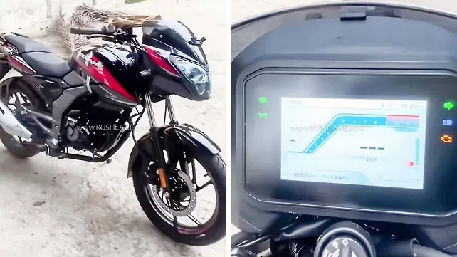 Upcoming Bajaj Pulsar 125 spotted with TFT display