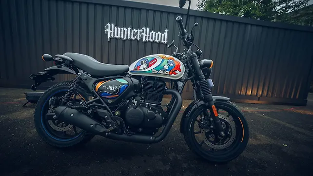 Royal Enfield Hosts HunterHood in Kochi