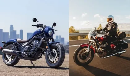 Royal Enfield Super Meteor 650 vs Honda Rebel 500: Competition Check