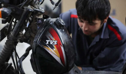 TVS Motor Company saw electric two-wheeler sales jump 158 percent year-on-year in July