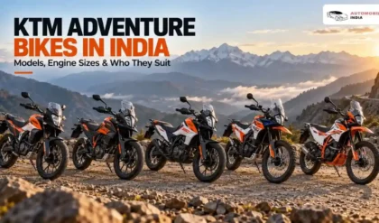 KTM adventure bikes