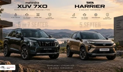 Mahindra XUV7XO vs Tata Harrier