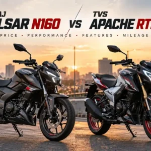 Pulsar N160 vs Apache RTR 160 4V